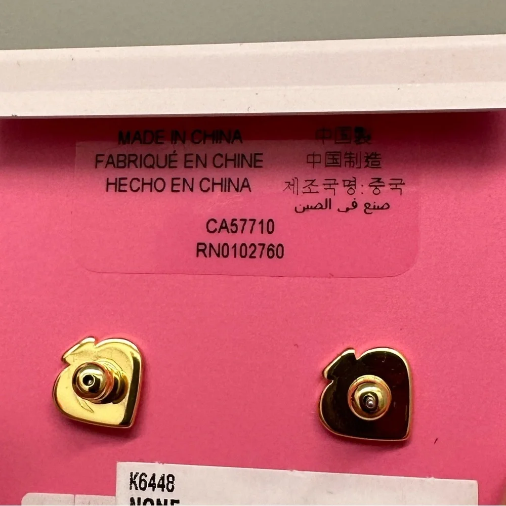 NWOT Kate Spade ♠️ 🔒 studs earrings